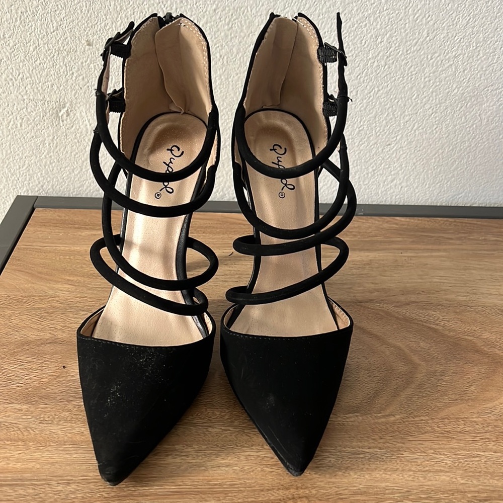 Black heels